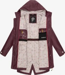 Marikoo Regenmantels Functionele Mantel Dames Bordeaux 9 Marikoo Regenmantels Functionele Mantel Dames Bordeaux -About you 04766a8076acfb4e6440987e0f66e952