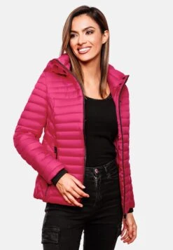 Marikoo Tussenjassen Tussenjas Samtpfote Dames Pink -About you 05216745bcdfa9297eff6866b47b34a8
