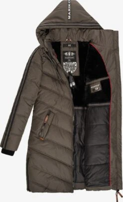 Marikoo Wintermantels Wintermantel Armasa Dames Antraciet -About you 0ca384e13a23976884d26f4be8042dc4