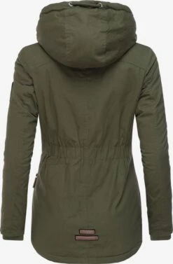 Marikoo Winterjassen Winterjas Bikoo Dames Kaki -About you 0de4cc4bd879f6f127cb09376ad1f77b