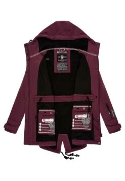 Marikoo Zimtzicke - Parka - Dark Red Melange -About you 11940326ddfe476abb7873075d700f42