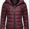 Marikoo Winterjassen Winterjas Poison Dames Bordeaux -About you 13973f044a4e77ddab97ad825a129edb