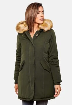 Marikoo Parkas Winterparka Karmaa Dames Olijfgroen -About you 13d93a463a2d8839b854aeef4b677744