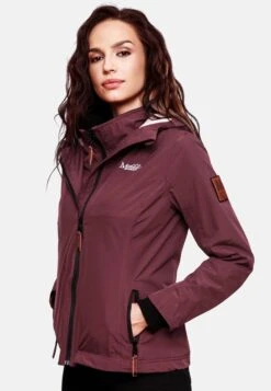 Marikoo Outdoor Jassen Functionele Jas Erdbeere Dames Wijnrood -About you 15615d553ae48a66e44b2ed0999a1ede