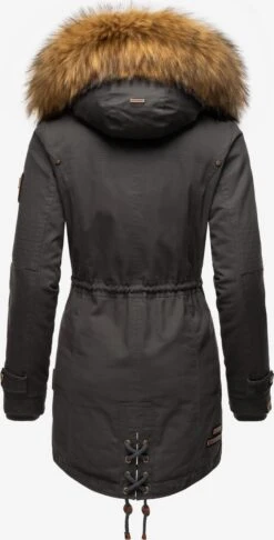 Marikoo Parkas Winterparka La Viva Prc Dames Antraciet -About you 181e58775e13b387051de41157e90fb1