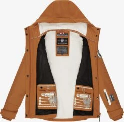 Marikoo Tussenjassen Tussenjas Kleine Zicke Dames Karamel -About you 1ade6247328a4f07ea4c16f7585fcc20