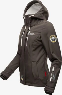 Marikoo Tussenjassen Tussenjas Kleine Zicke Dames Antraciet -About you 1bb947050553a9b26363e9945b9ef567