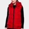 Marikoo Zarinaa - Bodywarmer - Red -About you 1e26d4e13009459e8e94158980f21038