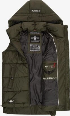 Marikoo Bodywarmers Bodywarmer Zarinaa Dames Donkergroen 13 Marikoo Bodywarmers Bodywarmer Zarinaa Dames Donkergroen -About you 1e3ede9dcc52404bfc424f7551d3d03a