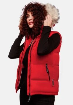 Marikoo Bodywarmers Bodywarmer Eisflöckchen Dames Rood -About you 1e47f1a082535fa1f0deb75a6996aebb
