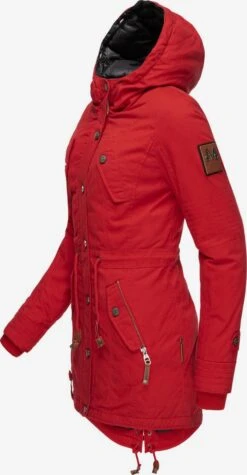 Marikoo Parkas Winterparka La Viva Dames Lichtrood -About you 203339c4191fa1248fb1f0b5a4b0cb94