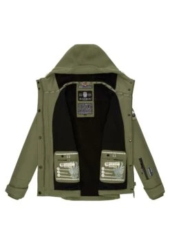 Marikoo Funktions - Outdoorjas - Green Melange -About you 20e73bc156cf4fec897bfb2b3565570b