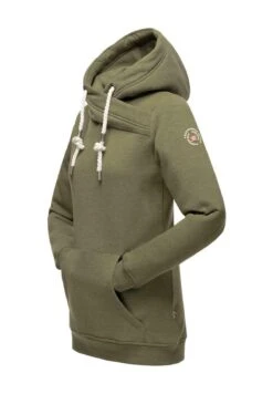 Marikoo Izuyaa - Hoodie - Dusty Olive Melange -About you 22568ac0a61d493bb7d3dfc762a3332d