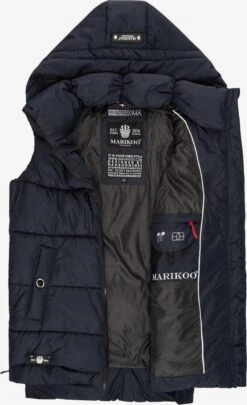 Marikoo Bodywarmers Bodywarmer Zarinaa Dames Navy -About you 23086442b617e0ca4df3fab2dbd0b01b