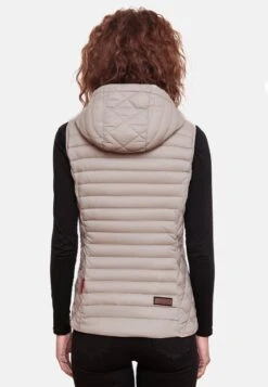 Marikoo Bodywarmers Bodywarmer Hasenpfote Dames Lichtgrijs -About you 231f6dfe328f025874b356577f458abe