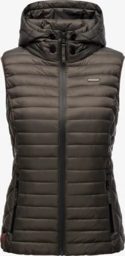 Marikoo Bodywarmers Bodywarmer Hasenpfote Dames Antraciet
