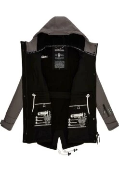 Marikoo Zimtzicke - Parka - Black Grey 9 Marikoo Zimtzicke - Parka - Black Grey -About you 2647c7d88a2047c4b916bf8249b23699