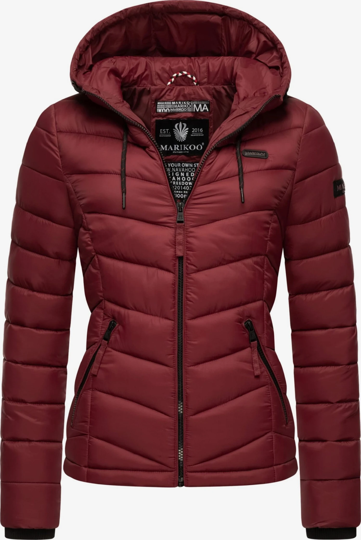 Marikoo Tussenjassen Tussenjas Kuala Dames Rood 3 Marikoo Tussenjassen Tussenjas Kuala Dames Rood