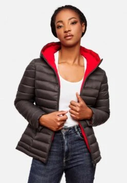 Marikoo Tussenjassen Tussenjas Asraa Dames Antraciet -About you 2a5d0052f05c89fec031cd883f9858ee