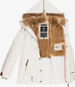 Marikoo Winterjassen Winterjas Nekoo Dames Wit -About you 2c9be34cd1c2345e9f9d8eae732c39f0