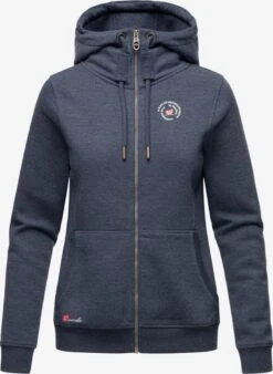 Marikoo Sweatvesten Sweatvest Setsunaa Dames Duifblauw -About you 2ed6ab75e27d19a1143ce1dd0cbab088