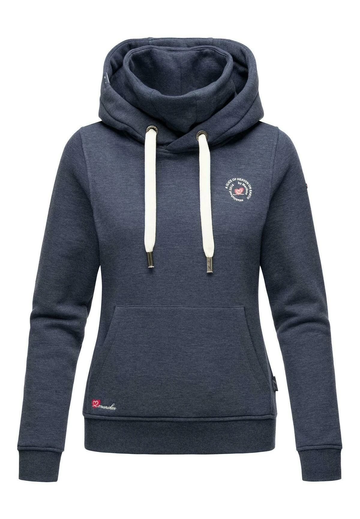 Marikoo Chihiroo - Hoodie - Dusty Blue Melange 3 Marikoo Chihiroo - Hoodie - Dusty Blue Melange