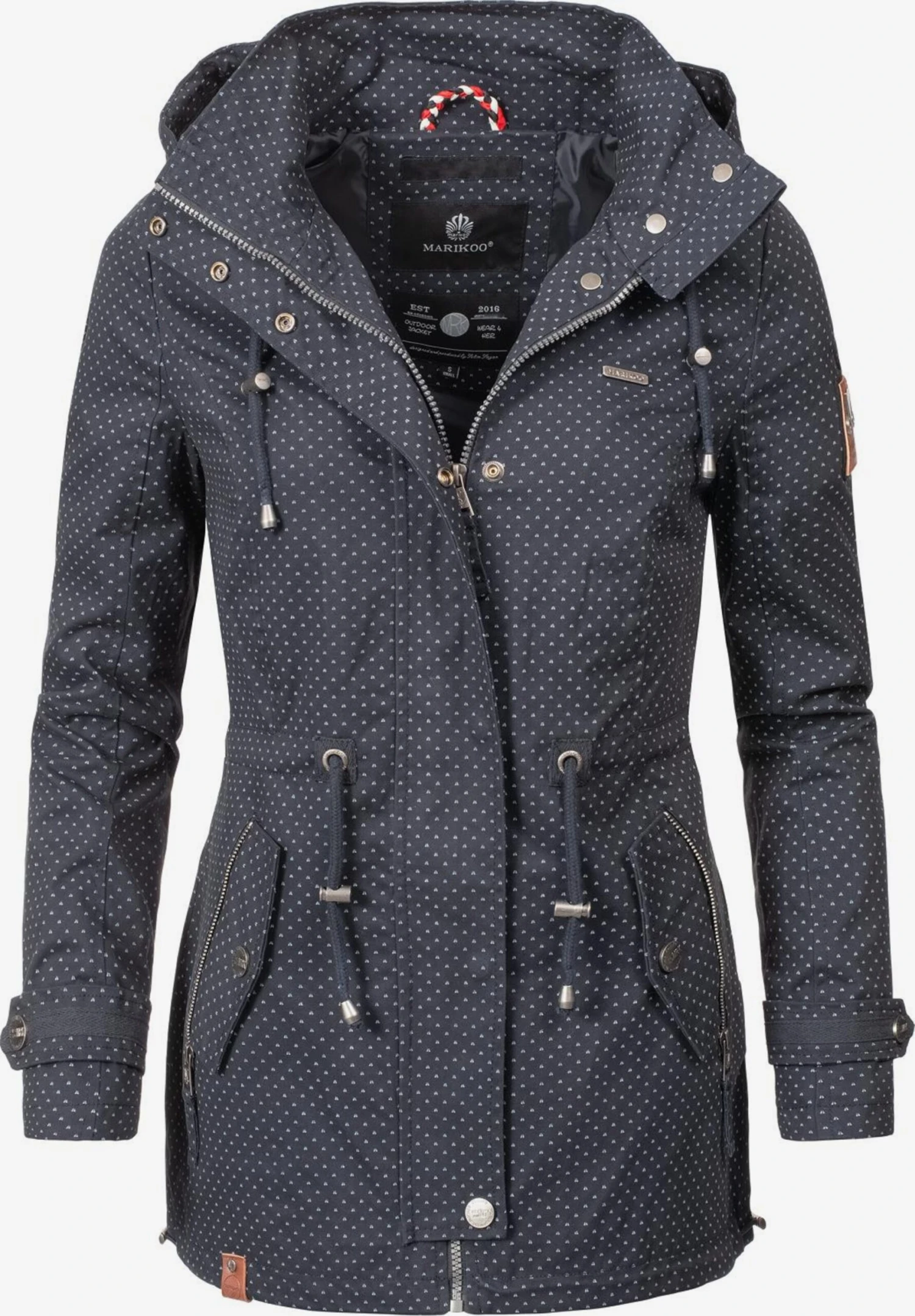 Marikoo Parkas Tussenparka Nyokoo Dames Nachtblauw 3 Marikoo Parkas Tussenparka Nyokoo Dames Nachtblauw