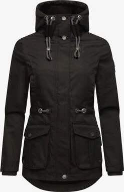 Marikoo Parkas Tussenparka Babetaa Dames Zwart