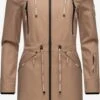 Marikoo Parkas Tussenparka Dames Donkerbeige