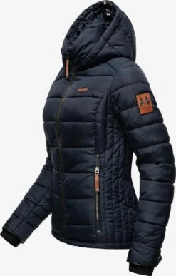Marikoo Winterjassen Winterjas Dames Navy -About you 3c289fbabb8dc7668ab1edc0d6a5af86