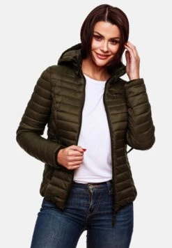 Marikoo Samtpfote - Jas - Olive -About you 3ddeacdf43e641fd89ab0145756a8531