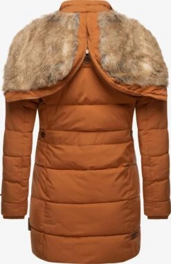 Marikoo Korte Mantels Wintermantel Dames Bruin -About you 3eaeec3ce8cab14ac3f506011f4f0f55