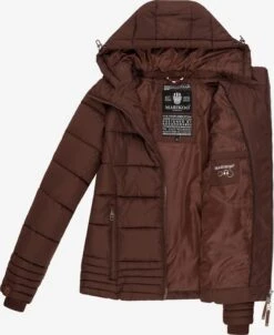 Marikoo Winterjassen Winterjas Sole Dames Chocoladebruin -About you 40c4878b76973c9d4cd28c493d79a01a