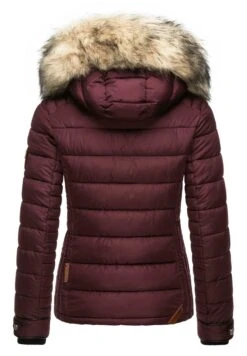 Marikoo Lerikaa - Winterjas - Dark Red Melange -About you 41c52c3faf2f42e0b2c6083adad6e9ac
