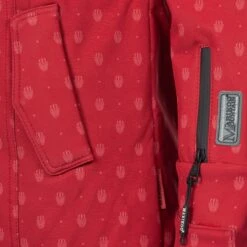 Marikoo Regenmantels Functionele Mantel Zimtzicke Dames Rood -About you 4339a507a2ad966f9c5da8e1534a719a