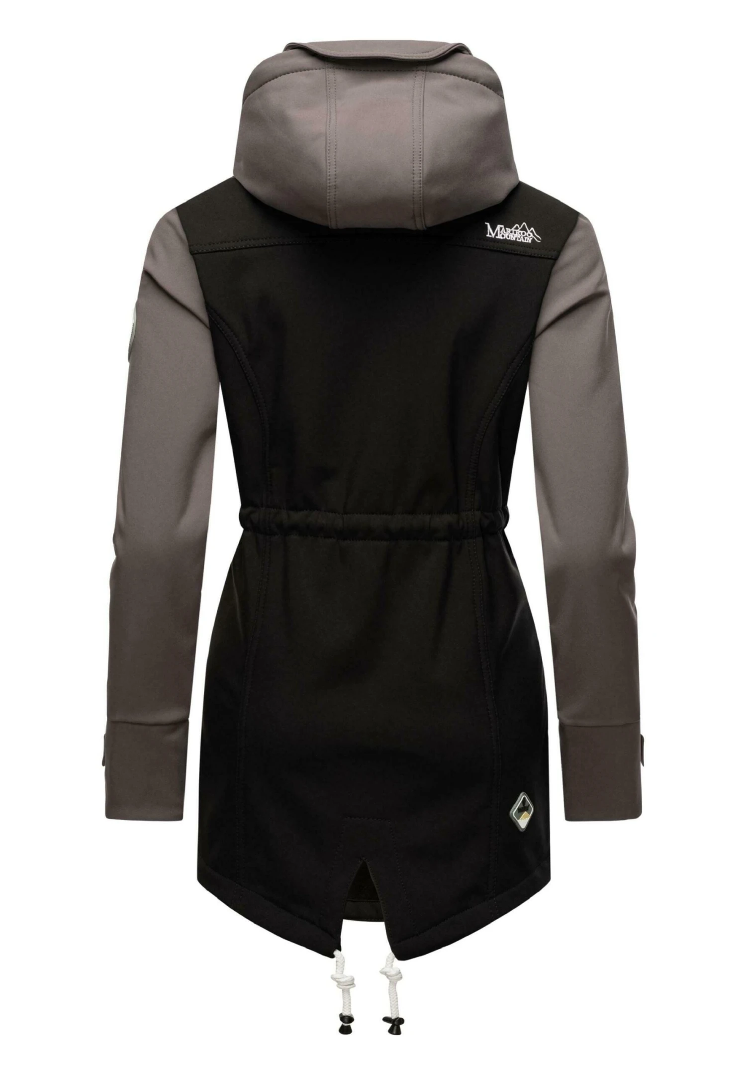 Marikoo Zimtzicke - Parka - Black Grey 4 Marikoo Zimtzicke - Parka - Black Grey - Afbeelding 2