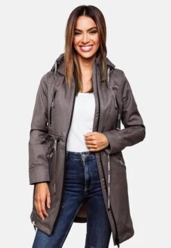 Marikoo Parkas Tussenparka Dames Donkergrijs -About you 4db4c4a14643f8da302a44ca33bb97f8