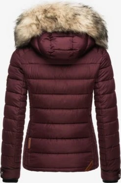 Marikoo Winterjassen Winterjas Lerikaa Dames Bordeaux -About you 4e72679df681287cc8fe4e12e260ab57