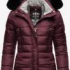 Marikoo Winterjassen Winterjas Loveleen Dames Bordeaux -About you 4f59dad1b730d7881cf0281f25eb603e