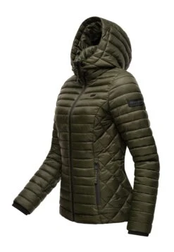 Marikoo Samtpfote - Jas - Olive -About you 4f8b44778d7447eebbdec081ae19ac57