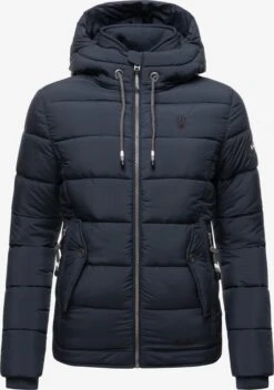 Marikoo Winterjassen Winterjas Taisaa Dames Navy -About you 51737be2f7fe4401734c3d7c95ec168e