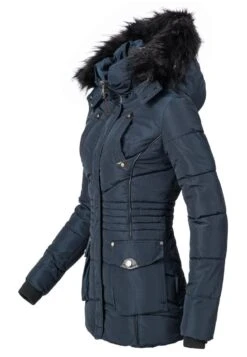 Marikoo Vanilla - Winterjas - Blue -About you 53af18d3a677443ba45c00a752b7a8f8