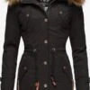 Marikoo Parkas Winterparka La Viva Dames Zwart 1 Marikoo Parkas Winterparka La Viva Dames Zwart -About you 5616078dc92a7265e11da81b23245522
