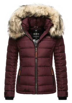 Marikoo Lerikaa - Winterjas - Dark Red Melange -About you 5622f413f9db48cbb2d4e7e09bdc4c7c