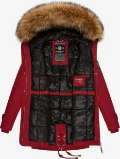 Marikoo Parkas Winterparka La Viva Dames Rood -About you 604d7ef4ab7004d0a83f46d177fe28f2