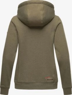 Marikoo Sweatvesten Sweatvest Setsunaa Dames Olijfgroen -About you 666ce717c4fc3852afc6b7bbc146a6ce