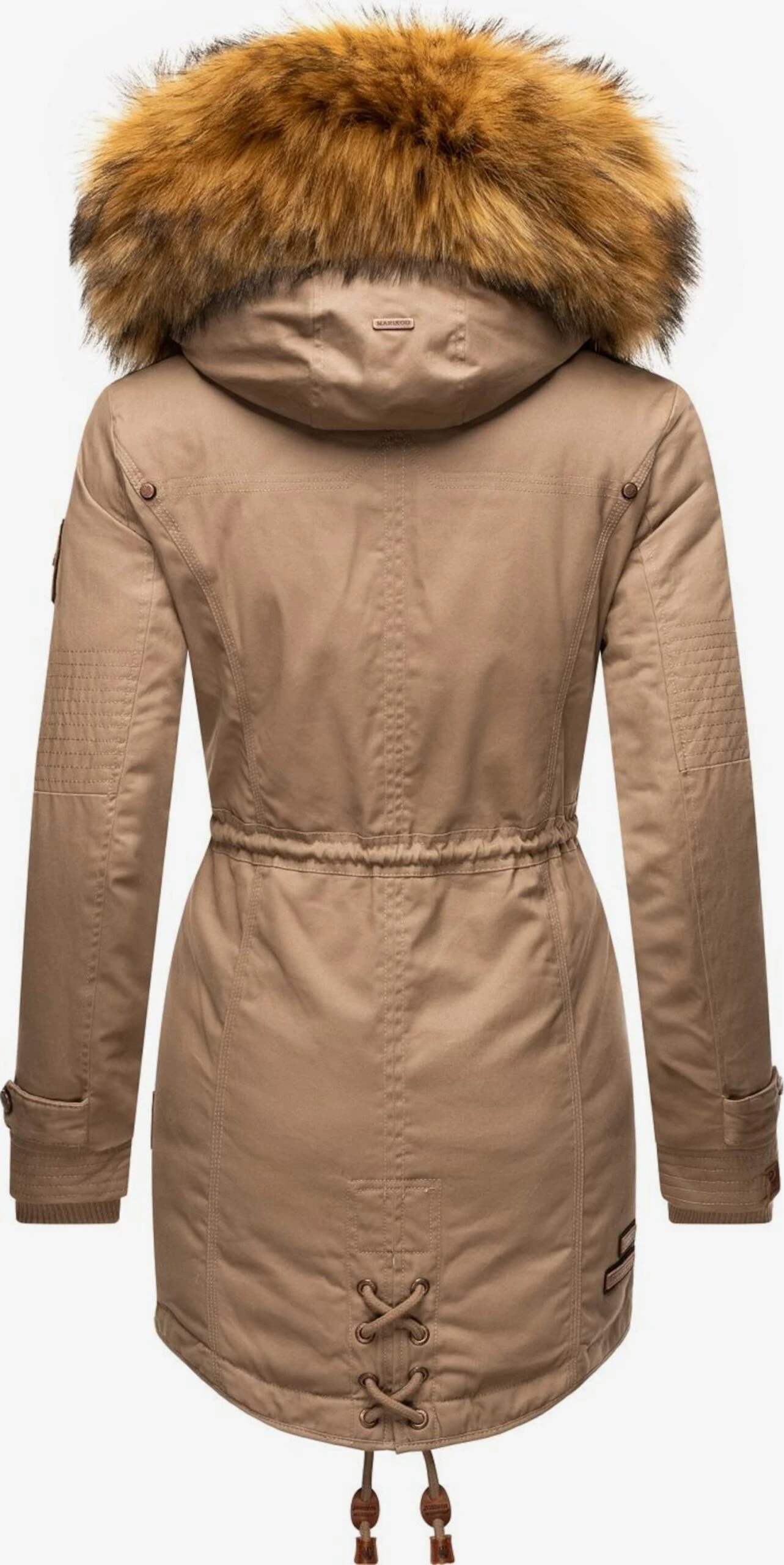 Marikoo Parkas Winterparka La Viva Dames Lichtbeige 5 Marikoo Parkas Winterparka La Viva Dames Lichtbeige - Afbeelding 3