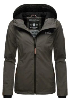 Marikoo Brombeere - Outdoorjas - Dark Grey
