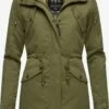 Marikoo Winterjassen Winterjas Manolya Dames Olijfgroen -About you 715ecb4e07d026aaa2efba544d9c1420