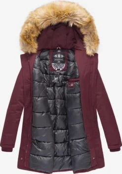 Marikoo Parkas Winterparka Karmaa Dames Wijnrood -About you 71de2be0ee5e613dd91f6b06871dda7b
